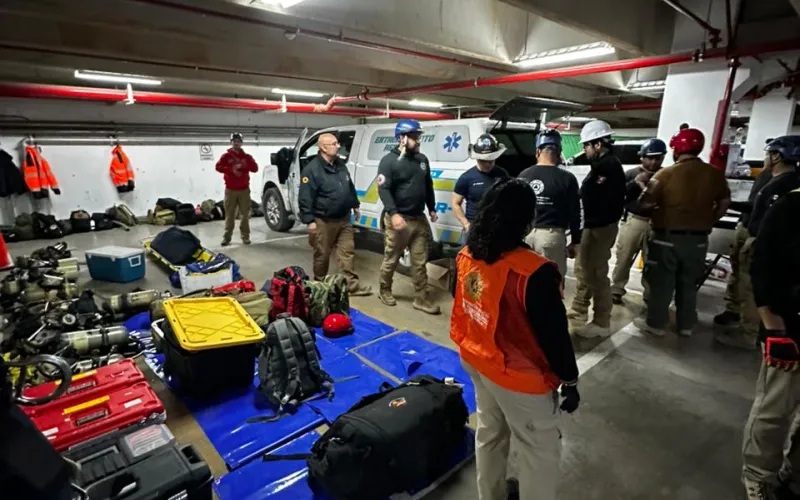 CAPACITA CEPC A SU PERSONAL OPERATIVO CON CURSO DE RESCATE EN ESPACIOS CONFINADOS