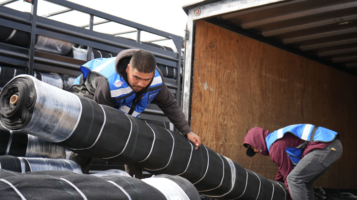 ENTREGA DESARROLLO RURAL MALLAS ANTIGRANIZO A MÁS DE 200 PRODUCTORES MANZANEROS