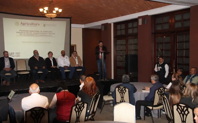 ES CHIHUAHUA SEDE DE LA REUNIÓN ANUAL DEL PROGRAMA BINACIONAL DE ERRADICACIÓN DEL GUSANO ROSADO Y DEL PICUDO ALGODONERO
