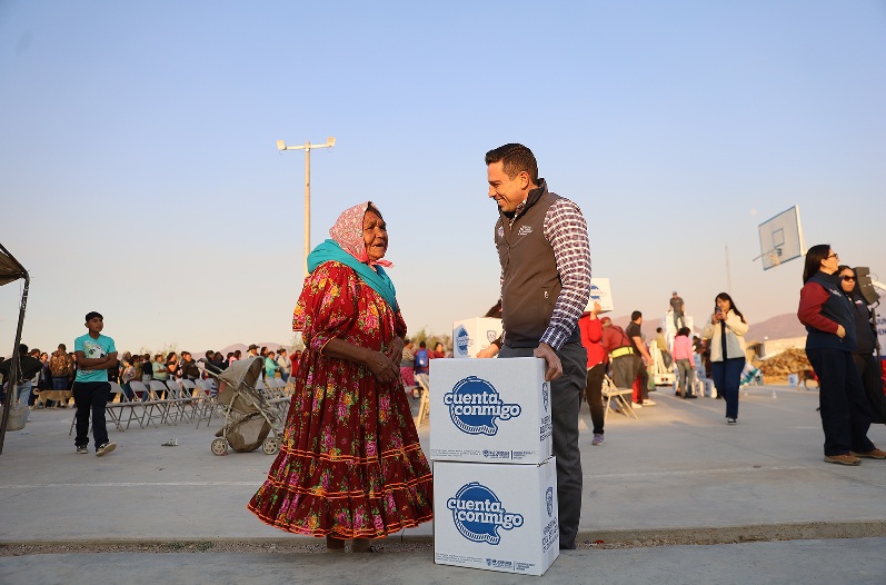 ENTREGA SPYCI PAQUETES ALIMENTICIOS A FAMILIAS INDÍGENAS DE LADRILLERAS NORTE