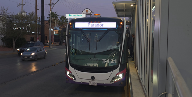 EXTIENDEN HORARIO EN LA LÍNEA BRT-2 DEL JUÁREZBUS POR EVENTO NAVIDEÑO EN EL PARQUE CENTRAL