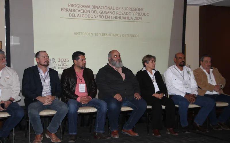 ES CHIHUAHUA SEDE DE LA REUNIÓN ANUAL DEL PROGRAMA BINACIONAL DE ERRADICACIÓN DEL GUSANO ROSADO Y DEL PICUDO ALGODONERO