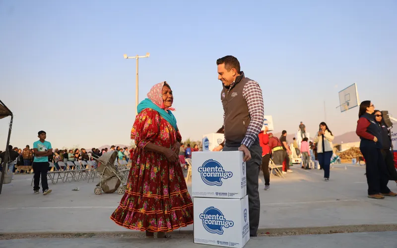 ENTREGA SPYCI PAQUETES ALIMENTICIOS A FAMILIAS INDÍGENAS DE LADRILLERAS NORTE