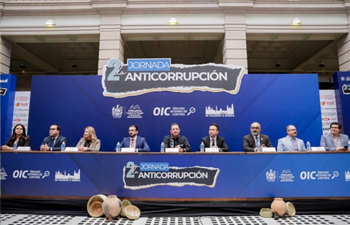 CLAUSURA MARCO BONILLA LA SEGUNDA JORNADA ANTICORRUPCIÓN CON AVANCES EN TRANSPARENCIA Y RENDICIÓN DE CUENTAS