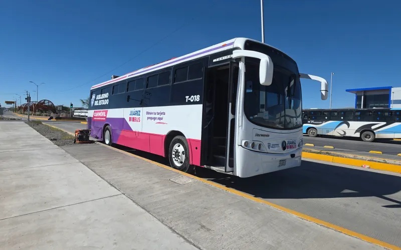 JUÁREZBUS AMPLÍA PERMANENCIA DEL CAM MÓVIL EN RIBERAS