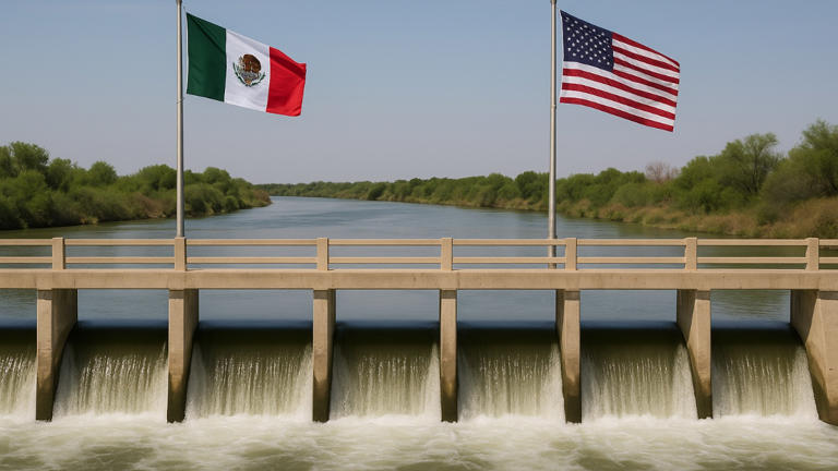 SOBRE EL TRATADO DE AGUAS, MÉXICO Y EU LLEGAN A UN ACUERDO