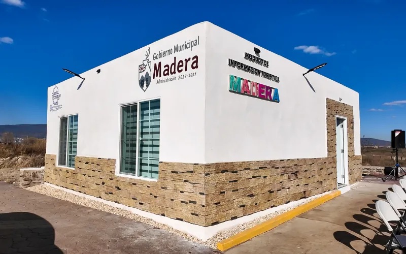 INAUGURAN MÓDULO DE INFORMACIÓN TURÍSTICA EN CIUDAD MADERA
