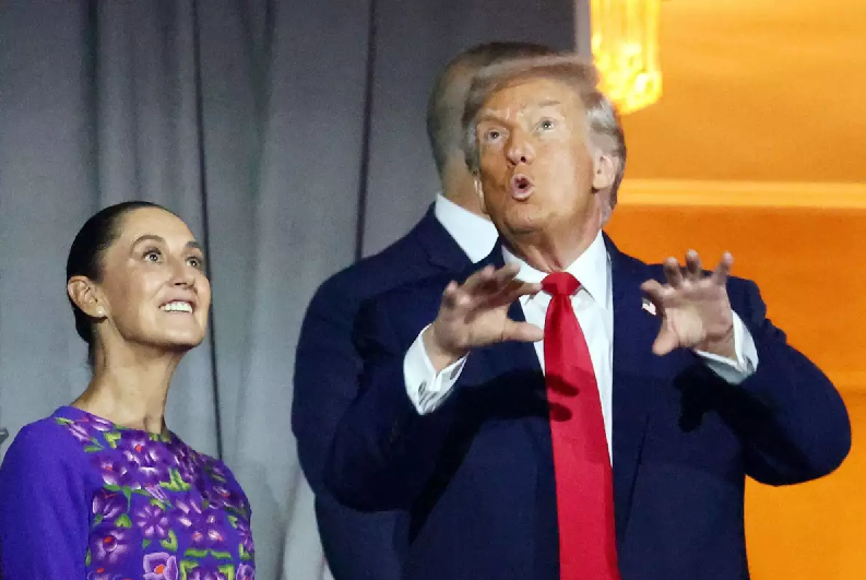 MILES DE ELEMENTOS DE SEGURIDAD CUIDAN LA FRONTERA ENTRE MÉXICO Y EU DESDE LA LLEGADA AL PODER DE DONALD TRUMP.