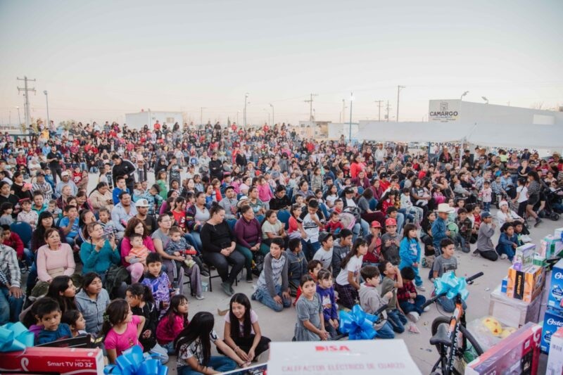 MILES DE FAMILIAS DISFRUTAN EVENTO NAVIDEÑO FAMILIAR EN CAMARGO