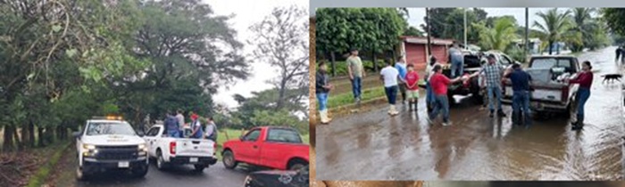 VERACRUZ SUFRE AFECTACIONES TRAS LLUVIAS INTENSAS. 