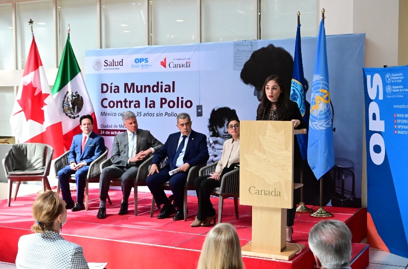 MÉXICO CUMPLE 35 AÑOS LIBRE DE POLIOMIELITIS, GRACIAS A UNA LABOR COORDINADA