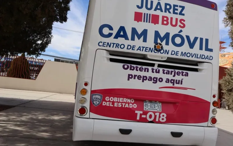 ATENDERÁ CAM MÓVIL A USUARIOS DEL JUÁREZBUS EN SUPERMERCADO RIBERAS ESTA SEMANA