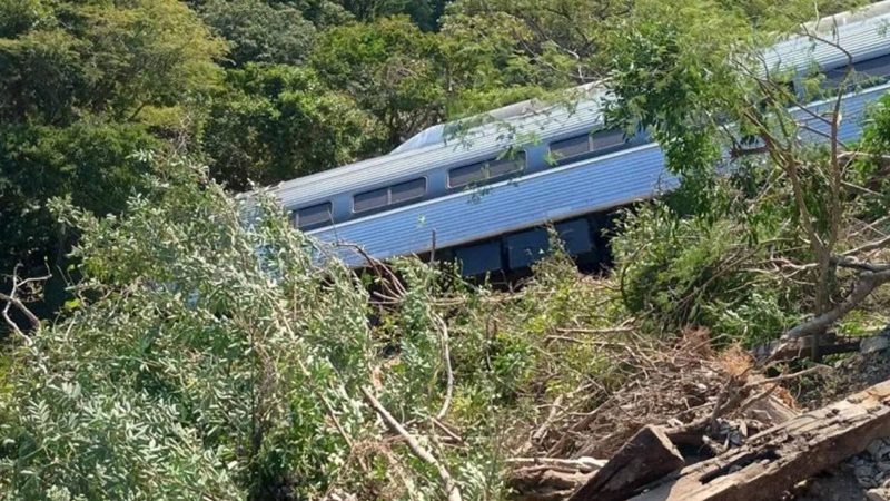 TREN INTEROCEÁNICO DESCARRILÓ EL PASADO 28 DE DICIEMBRE DE 2025.