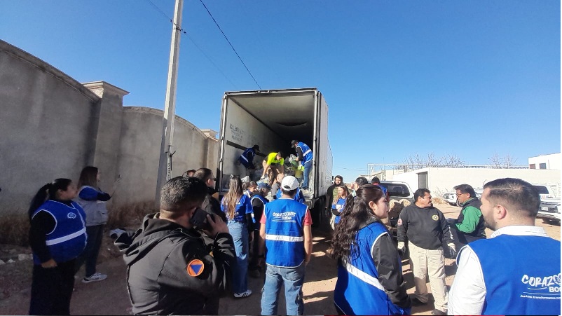 APOYA CEPC A ASOCIACIÓN CIVIL EN ENTREGA DE AYUDA HUMANITARIA EN ALDAMA