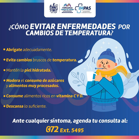 LOS CAMBIOS DE TEMPERATURA SE SIENTEN… Y EL CUERPO LO RESIENTE