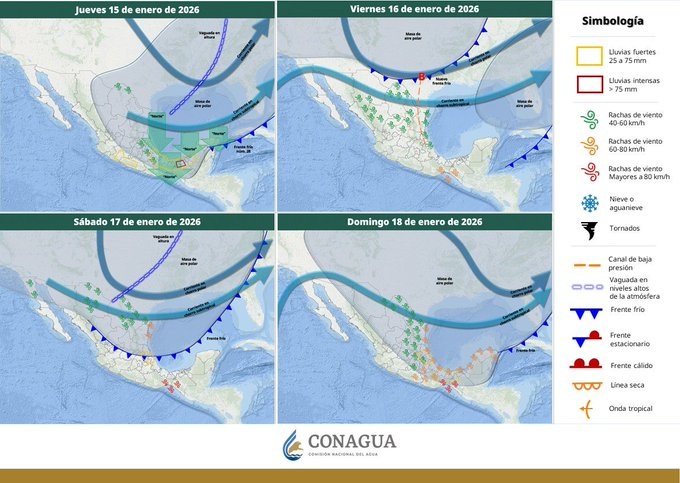 PREVÉN BAJAS TEMPERATURAS DE HASTA 1 GRADO EN CDMX