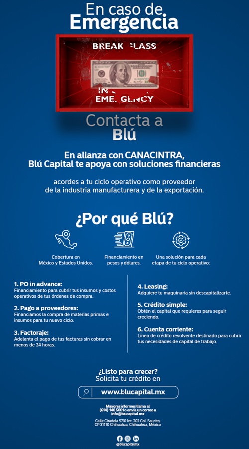 CONVENIO CANACINTRA - BLÚ CAPITAL