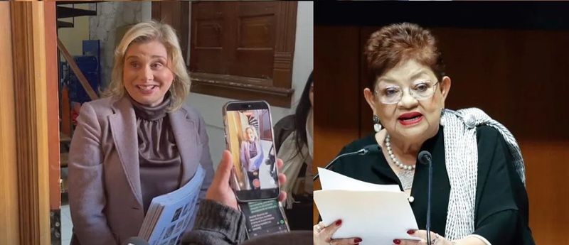 MARU CAMPOS SOSTIENE REUNIÓN DE TRABAJO CON ERNESTINA GODOY, FISCAL GENERAL DE LA REPÚBLICA