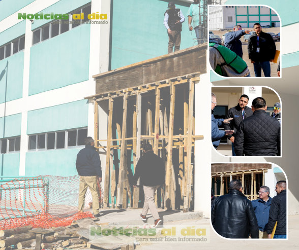 SUPERVISA ICHIFE AMPLIACIÓN DE LA CLÍNICA DE REHABILITACIÓN DE LA UTCJ