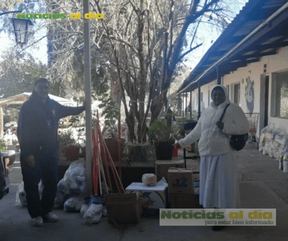 LLEVA ESTADO ALIMENTO Y ARTÍCULOS DE LIMPIEZA AL ASILO “EL BOCADO DEL POBRE”