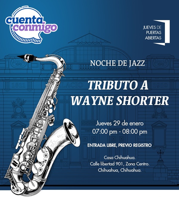 OFRECE CASA CHIHUAHUA SUS INSTALACIONES A GRUPO LOCAL EMERGENTE DE JAZZ CON EL PROGRAMA “JUEVES DE PUERTAS ABIERTAS”