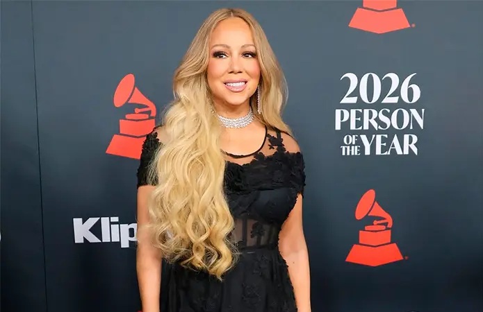 RECIBE MARIAH CAREY EL PREMIO GRAMMY 2026 A PERSONA DEL AÑO