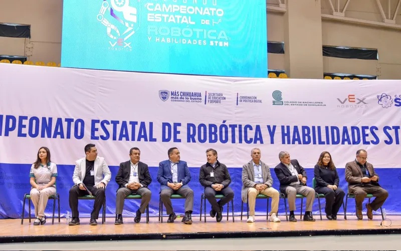 REÚNE COBACH A MÁS DE 500 ESTUDIANTES EN EL SEGUNDO CAMPEONATO ESTATAL DE ROBÓTICA Y HABILIDADES STEM