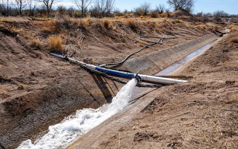 SUPERVISA SDR OBRAS DEL DISTRITO DE RIEGO 005 DELICIAS PARA FORTALECER EFICIENCIA HÍDRICA