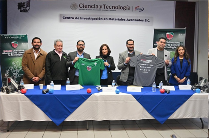IMPULSAN MUNICIPIO Y CIMAV LA CIENCIA Y TECNOLOGÍA CON INICIATIVA FUTBOTMX CHIHUAHUA