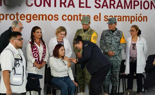 IMSS SUMA ESFUERZOS EN CAMPAÑA DE VACUNACIÓN CONTRA EL SARAMPIÓN 2026 EN CIUDAD DE MÉXICO