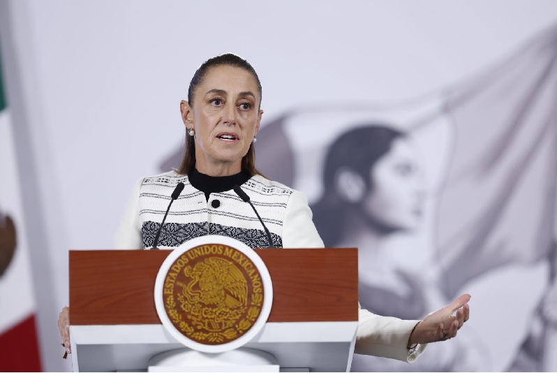 SHEINBAUM EXPRESA SU RECHAZO AL NEPOTISMO EN OAXACA