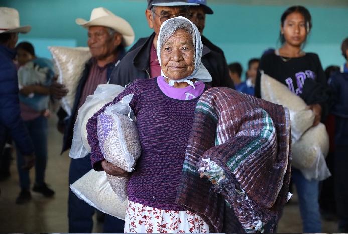 ENTREGA GOBIERNO DEL ESTADO 35 TONELADAS DE ALIMENTOS EN LO QUE VA DE 2026