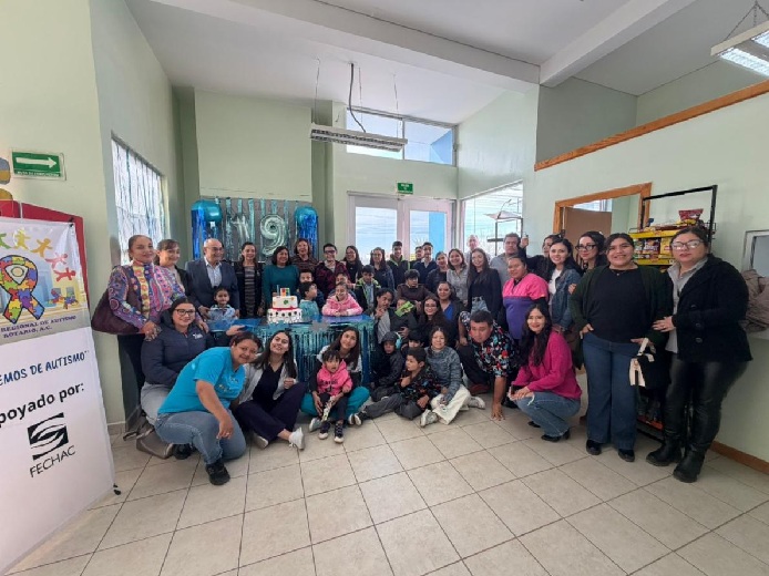 CELEBRAN FECHAC Y EL CENTRO REGIONAL DE AUTISMO ROTARIO SU 19 ANIVERSARIO FORTALECIENDO LA ATENCIÓN INTEGRAL DE NIÑAS, NIÑOS Y JÓVENES CON AUTISMO EN LA REGIÓN DE DELICIAS   