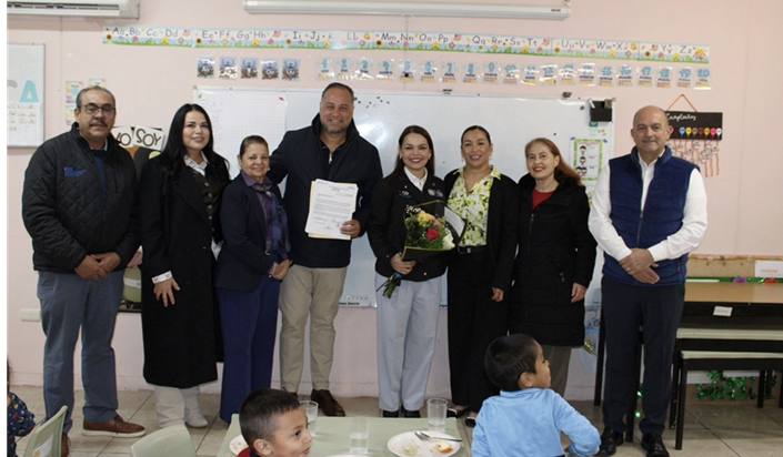 INVIERTE EL GOBIERNO MUNICIPAL MÁS DE 1.6 MDP EN INFRAESTRUCTURA EDUCATIVA DE KINDER Y PRIMARIA: REG. MYRNA MONGE