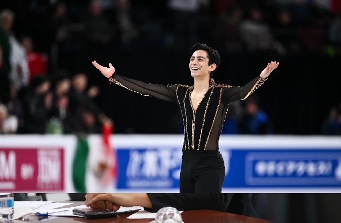 DONOVAN CARRILLO SIGUE DEJANDO HUELLA EN EL PATINAJE ARTISTICO