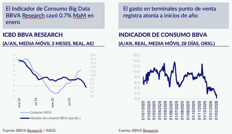 ATONÍA DEL GASTO PRIVADO EN ENERO