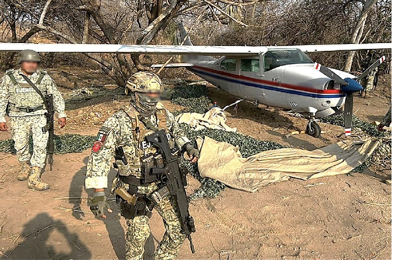 AUTORIDADES FEDERALES DETECTARON UN VUELO NO AUTORIZADO HACIA OAXACA