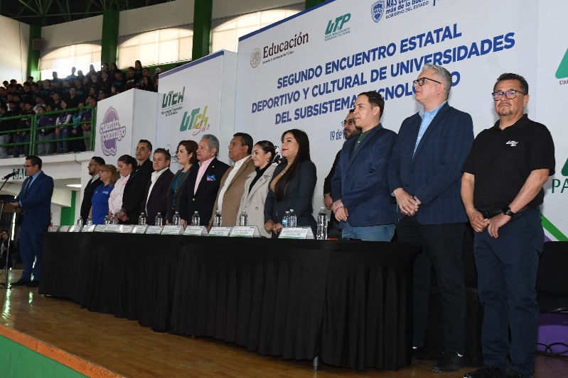 PARTICIPAN MÁS DE 800 ESTUDIANTES EN 2º ENCUENTRO ESTATAL DEPORTIVO Y CULTURAL DE LAS UNIVERSIDADES DEL SUBSISTEMA TECNOLÓGICO