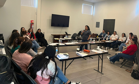 IMPARTEN TALLER “DISCAPACIDAD E INCLUSIÓN” A PRESTADORAS DEL SERVICIO DE ESTANCIAS INFANTILES