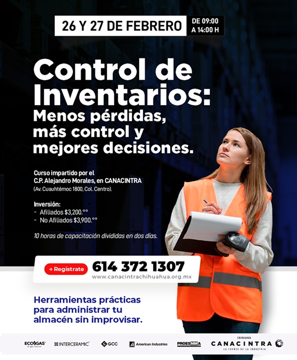 CONTROL DE INVENTARIOS - 26 DE FEB