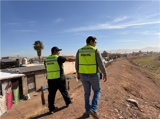 RECORRE PROTECCIÓN CIVIL MUNICIPAL ARROYOS DE LA CIUDAD PARA DETECTAR RIESGOS ANTE LLUVIAS