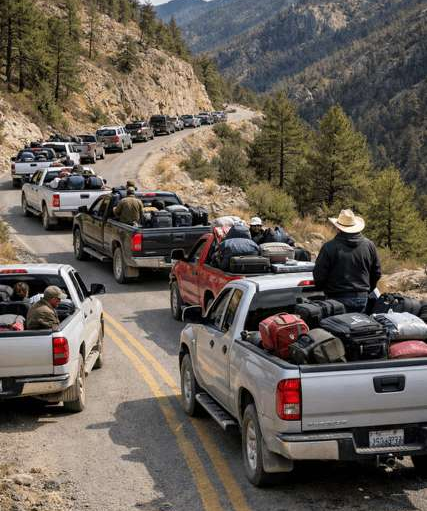LLEGAN DESPLAZADOS POR VIOLENCIA DESDE ATASCADEROS, GUADALUPE Y CALVO A PARRAL