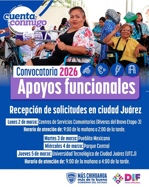 ARRANCA EL PRÓXIMO LUNES REGISTRO PARA ENTREGA GRATUITA DE APARATOS FUNCIONALES DEL DIF ESTATAL
