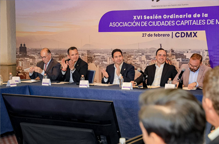 PARTICIPA MARCO BONILLA EN XVI SESIÓN DE LA ASOCIACIÓN DE CIUDADES CAPITALES DE MÉXICO