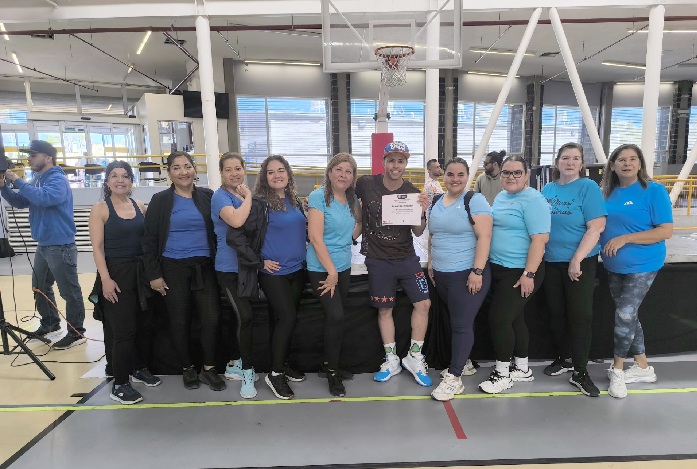 CLAUSURA LUPITA BORRUEL LA SEMANA DE SALUD 2026 CON ZUMBATÓN EN EL GIMNASIO ADAPTADO 