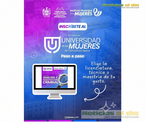 ¿QUIERES ESTUDIAR EN LA UNIVERSIDAD DE LAS MUJERES?