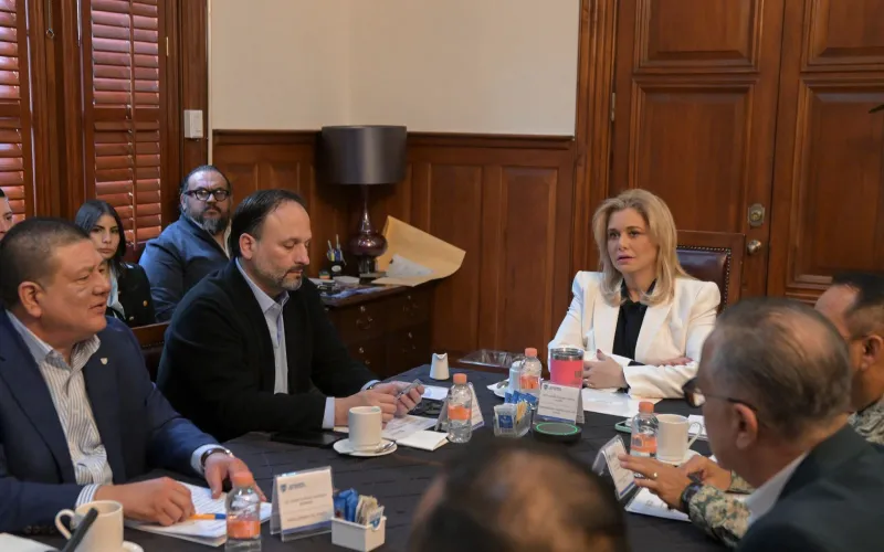 MARU CAMPOS ENCABEZA MESA ESTATAL DE SEGURIDAD