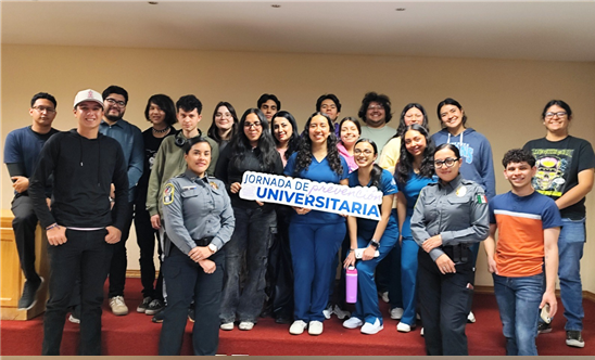 LLEVA POLICÍA MUNICIPAL PLÁTICAS DE PREVENCIÓN DE VIOLENCIA DE GÉNERO A ESTUDIANTES DE LA UACH