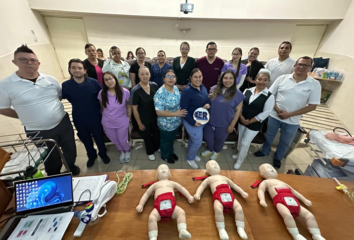 PERSONAL DE SALUD DEL HOSPITAL DE GINECO OBSTETRICIA NO. 15 DEL IMSS CHIHUAHUA SE PROFESIONALIZA EN REANIMACIÓN NEONATAL