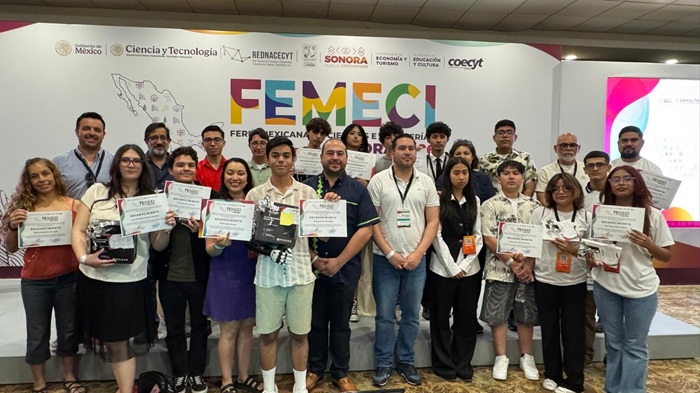 DESTACAN ESTUDIANTES CHIHUAHUENSES EN LA FERIA MEXICANA DE CIENCIAS E INGENIERÍAS 2026